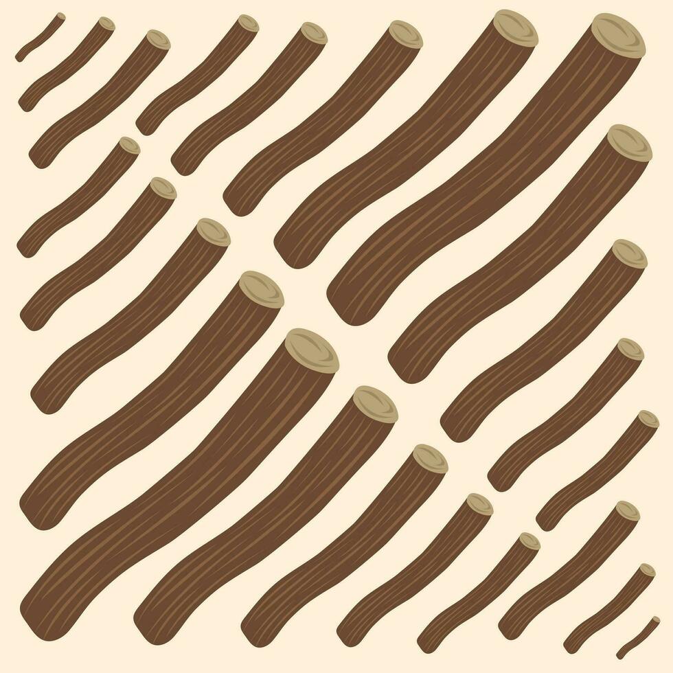 Licorice vector illustration for graphic design and decorative element