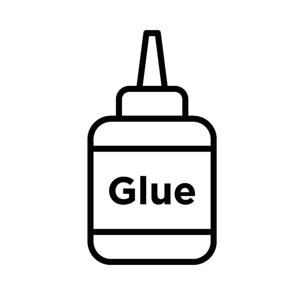 glue icon vector design template simple and modern