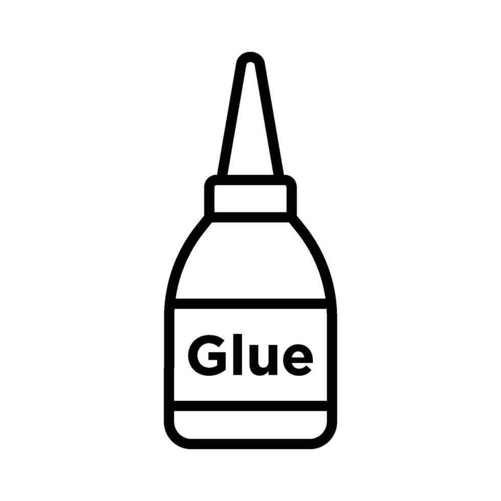 glue icon vector design template simple and modern