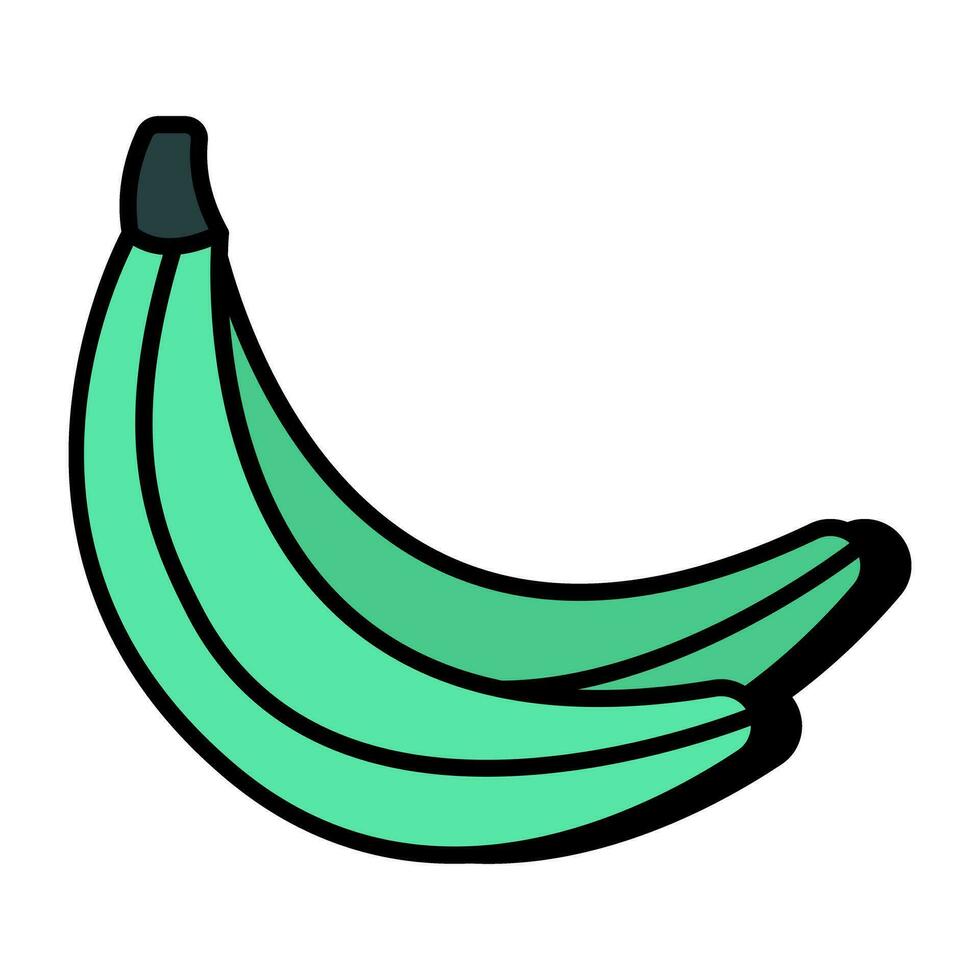 moderno diseño icono de plátano vector