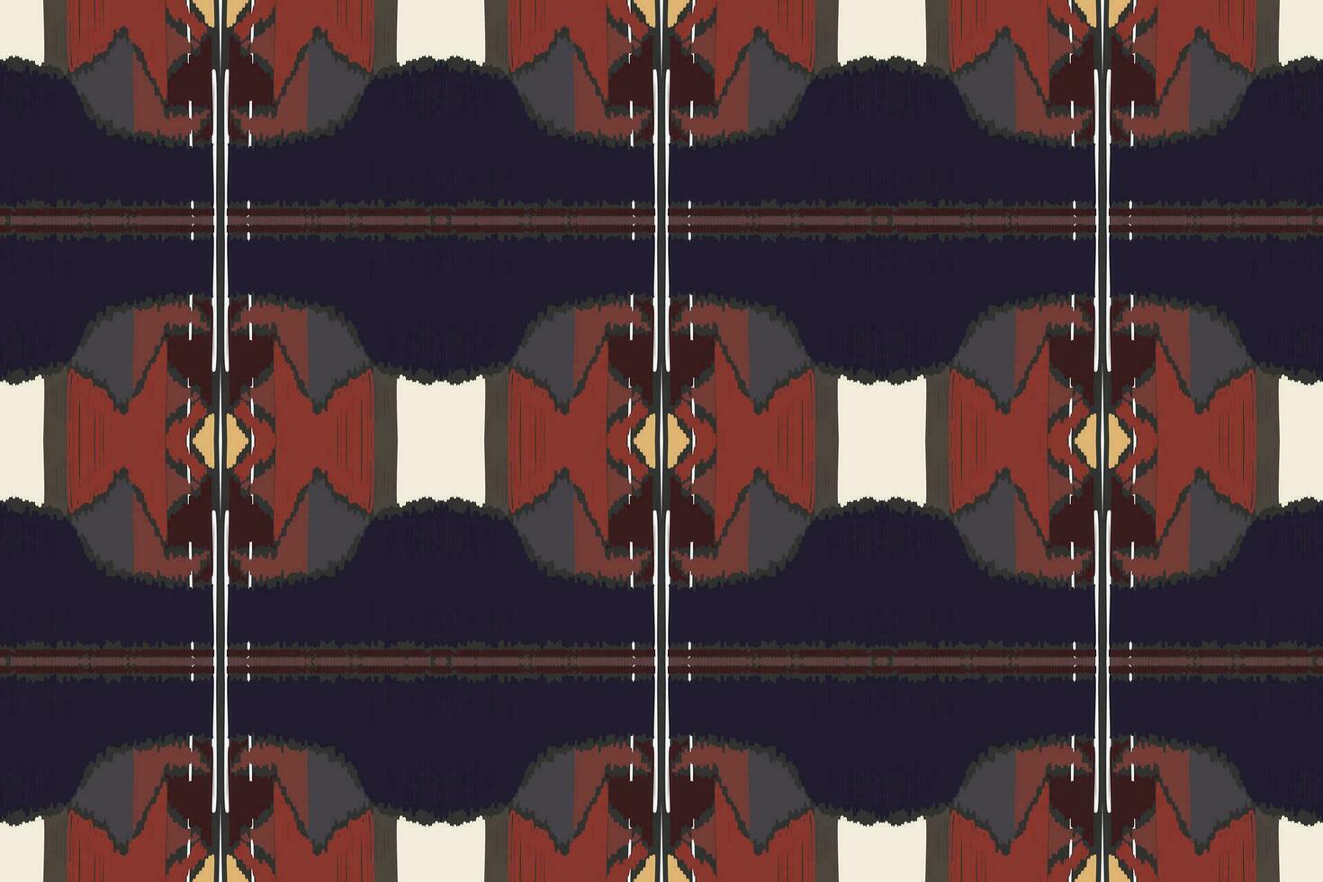 motivo ikat cachemir bordado antecedentes. ikat patrones geométrico étnico oriental modelo tradicional. ikat azteca estilo resumen diseño para impresión textura,tela,sari,sari,alfombra. vector