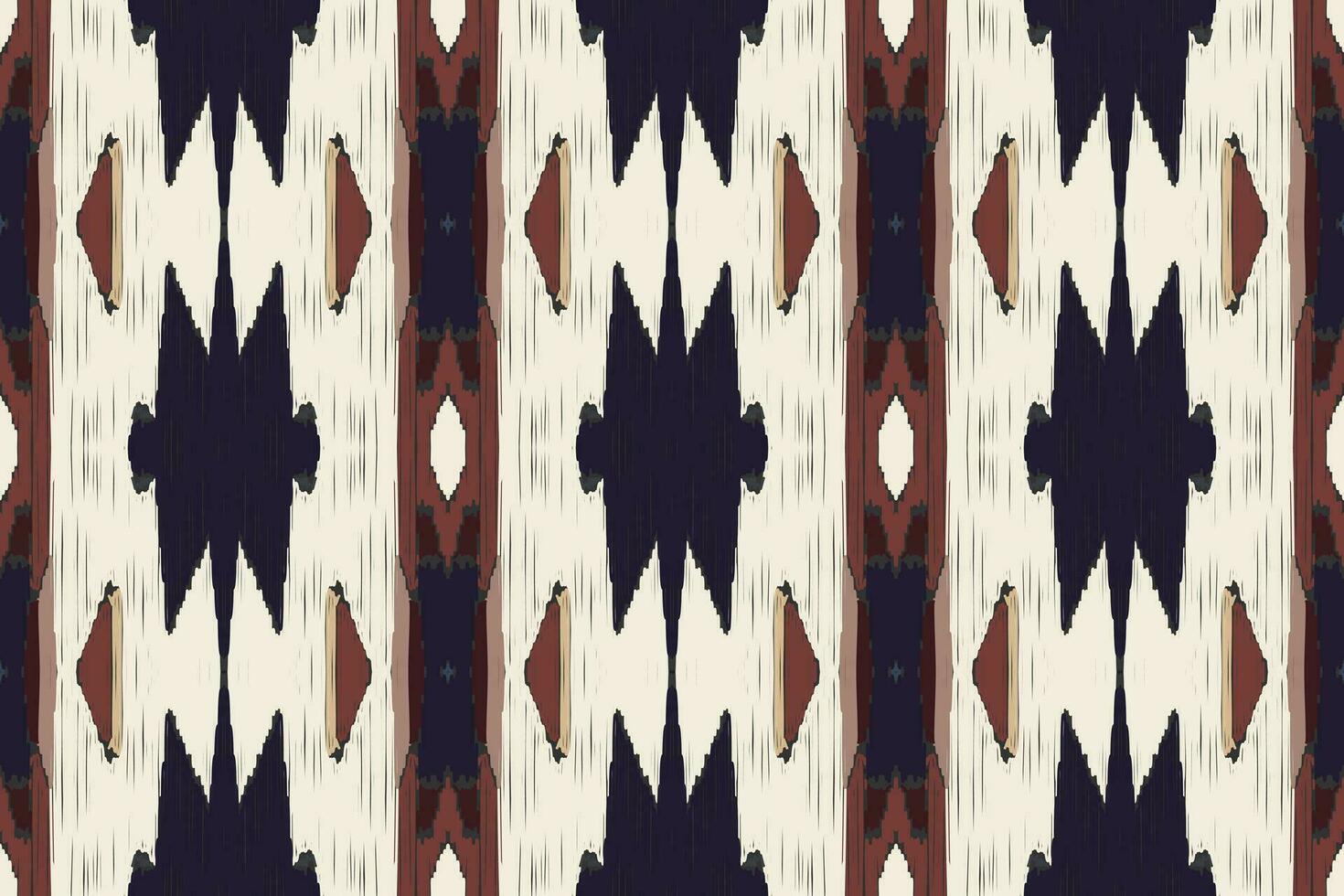 ikat damasco bordado antecedentes. ikat modelo geométrico étnico oriental modelo tradicional. ikat azteca estilo resumen diseño para impresión textura,tela,sari,sari,alfombra. vector
