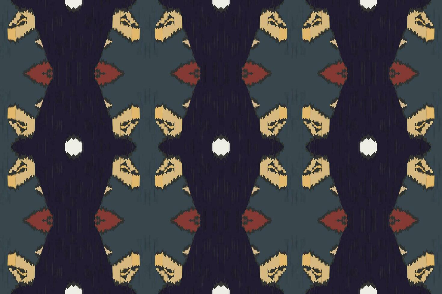 ikat sin costura modelo bordado antecedentes. ikat antecedentes geométrico étnico oriental modelo tradicional. ikat azteca estilo resumen diseño para impresión textura,tela,sari,sari,alfombra. vector