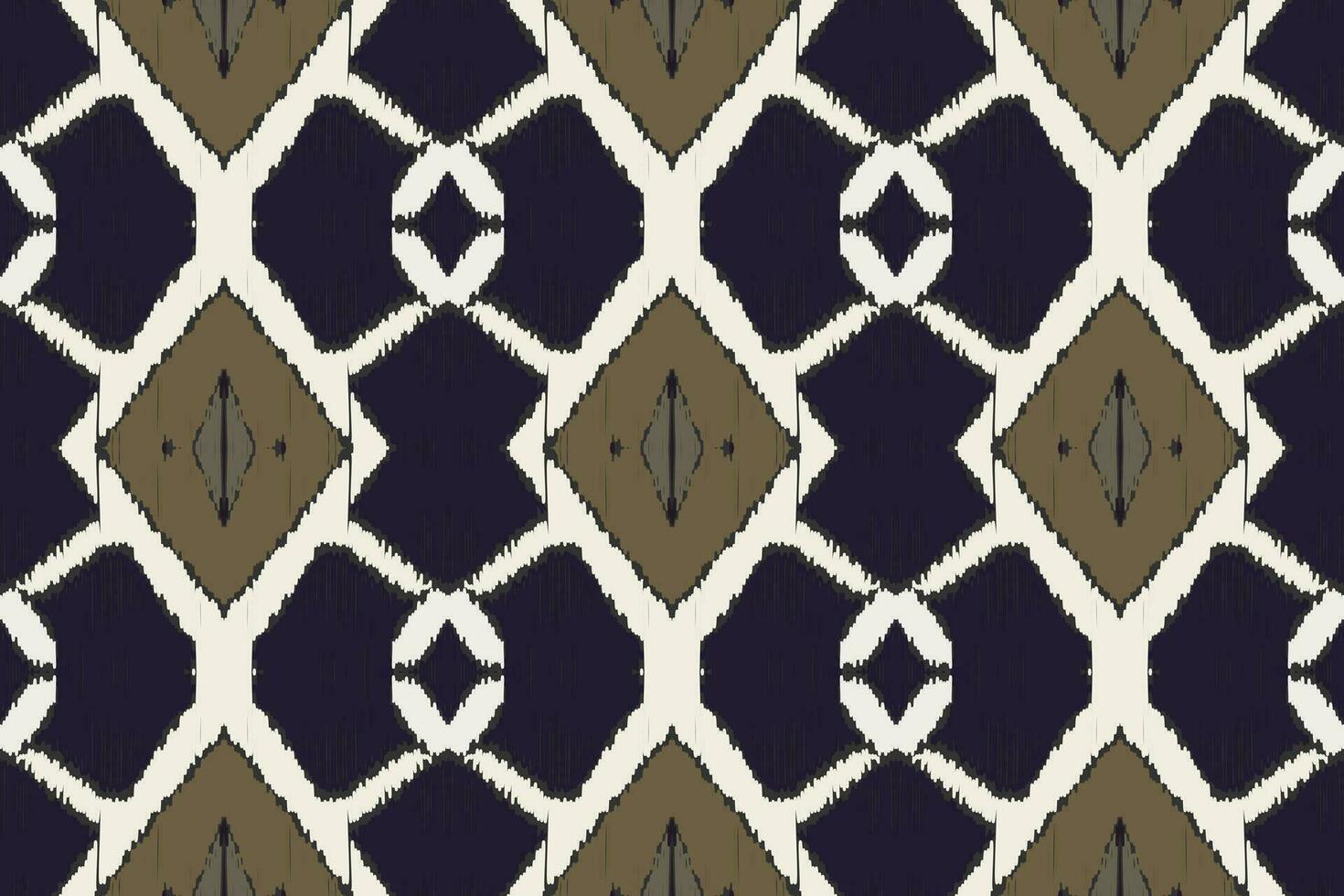 Ikat Damask Paisley Embroidery Background. Ikat Stripe Geometric Ethnic Oriental Pattern traditional.aztec Style Abstract Vector illustration.design for Texture,fabric,clothing,wrapping,sarong.