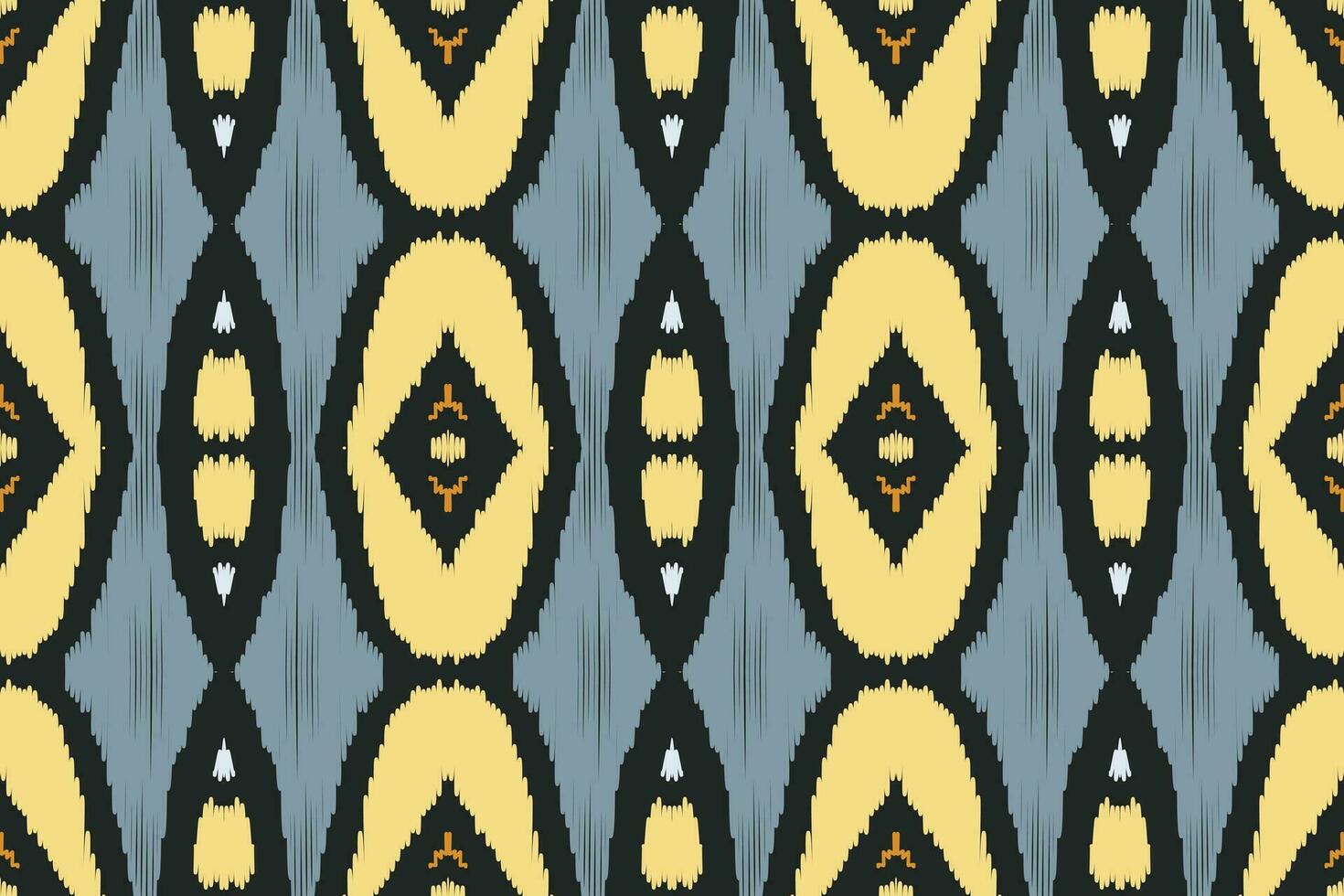 Motif Ikat Paisley Embroidery Background. Ikat Stripe Geometric Ethnic Oriental Pattern Traditional. Ikat Aztec Style Abstract Design for Print Texture,fabric,saree,sari,carpet. vector