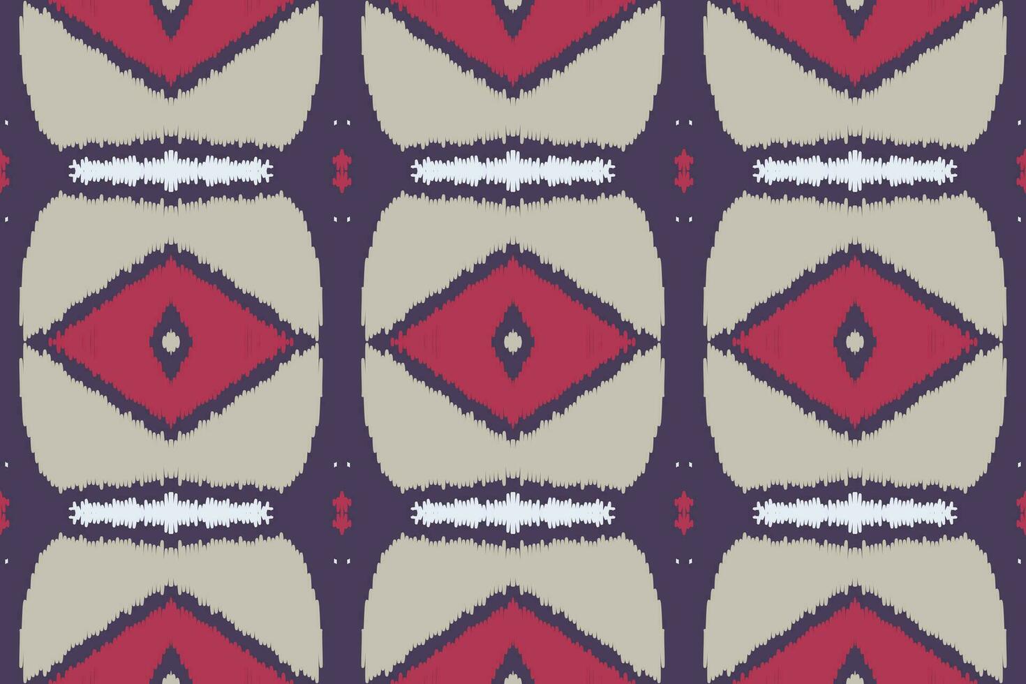 Motif Ikat Floral Paisley Embroidery Background. Ikat Stripe Geometric Ethnic Oriental Pattern traditional.aztec Style Abstract Vector design for Texture,fabric,clothing,wrapping,sarong.