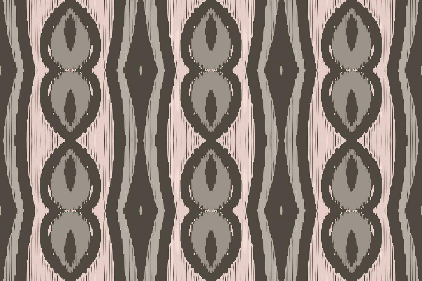 Ikat Damask Embroidery Background. Ikat Stripes Geometric Ethnic Oriental Pattern Traditional. Ikat Aztec Style Abstract Design for Print Texture,fabric,saree,sari,carpet. vector