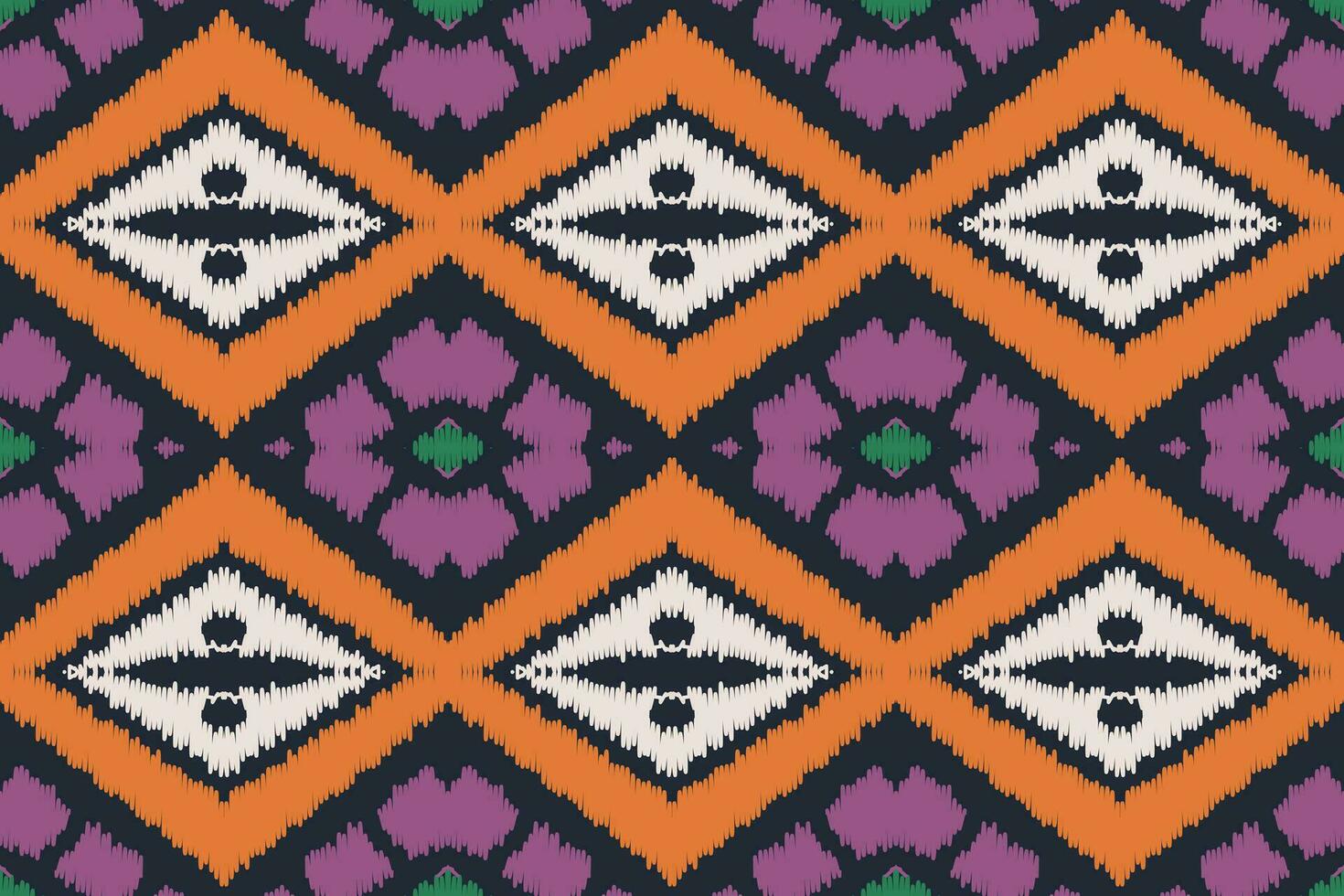 ikat cachemir modelo bordado antecedentes. ikat diseños geométrico étnico oriental modelo tradicional. ikat azteca estilo resumen diseño para impresión textura,tela,sari,sari,alfombra. vector