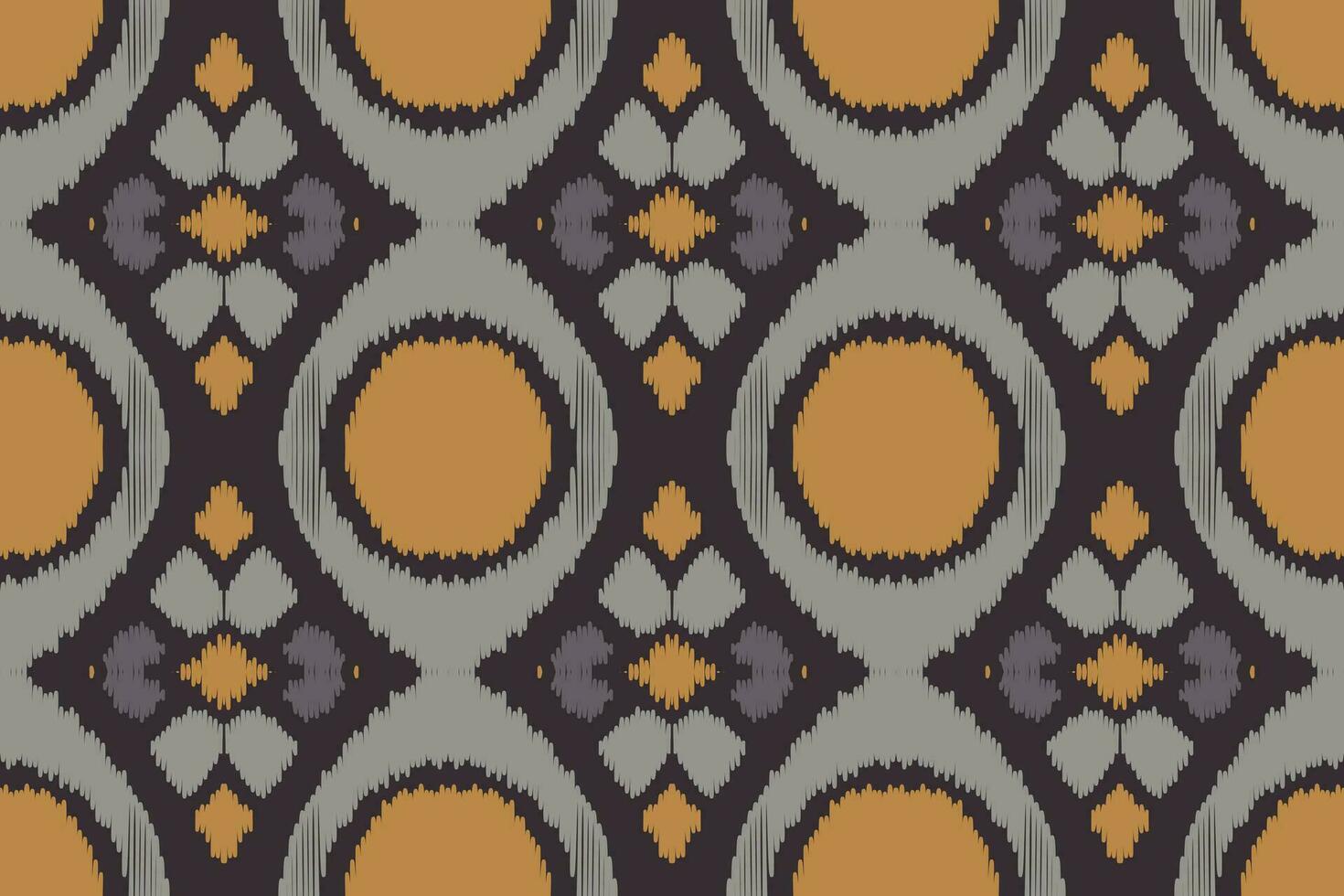 ikat cachemir modelo bordado antecedentes. ikat sin costura modelo geométrico étnico oriental modelo tradicional. ikat azteca estilo resumen diseño para impresión textura,tela,sari,sari,alfombra. vector