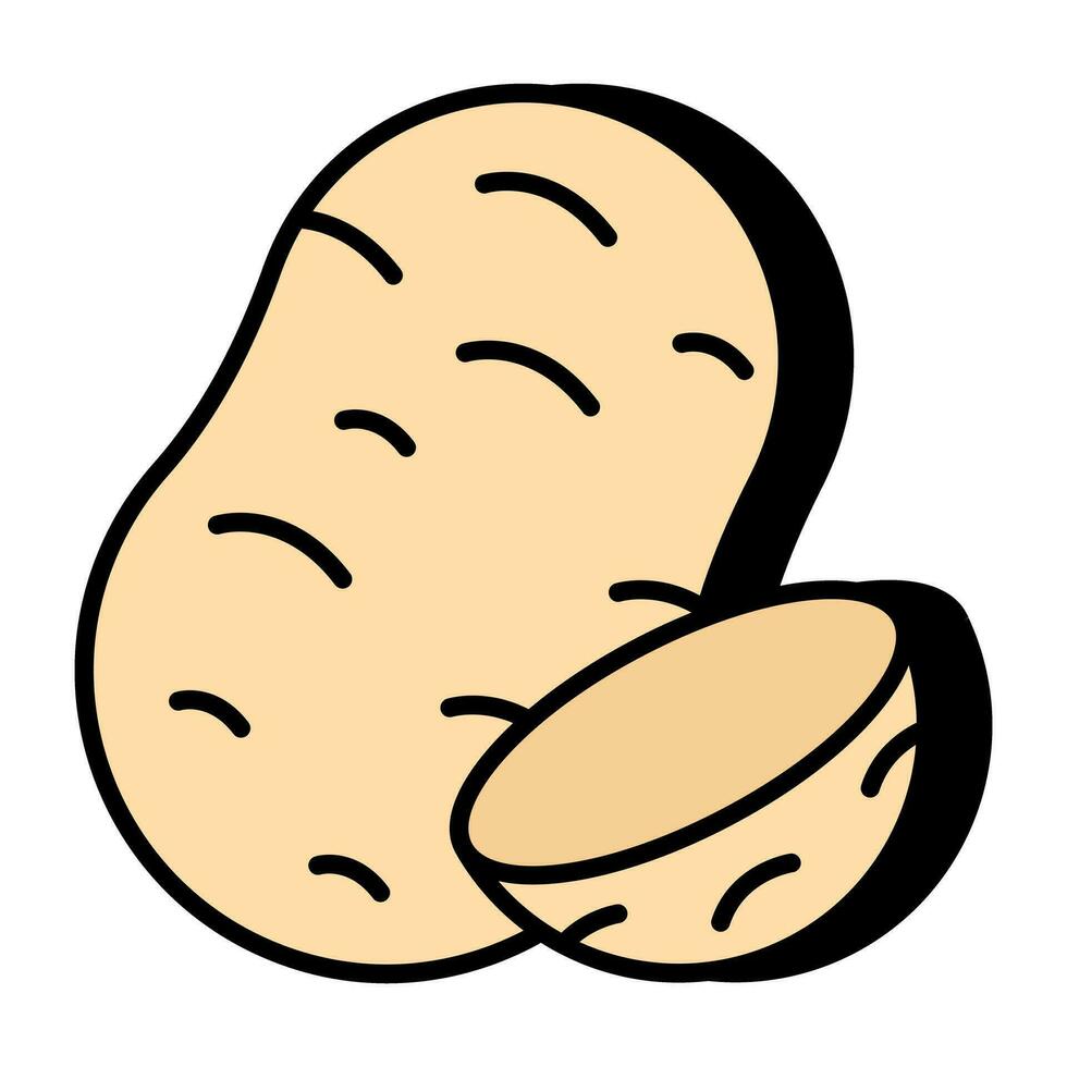 Premium download icon of potatoes vector