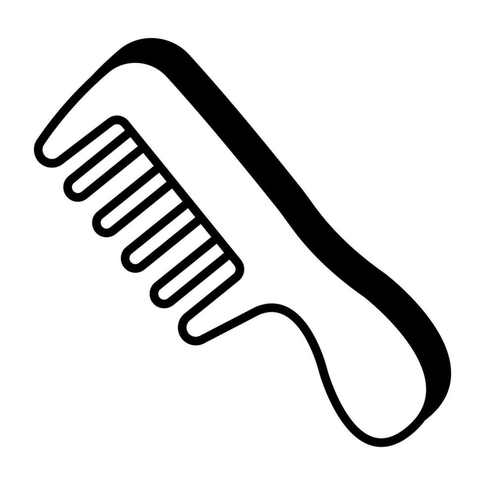 Premium download icon of comb vector