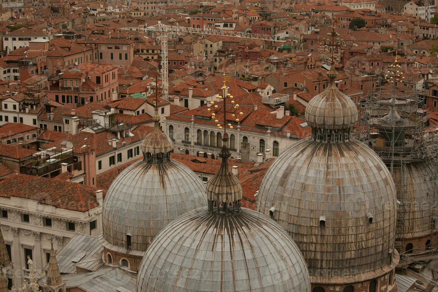 Venice, a bewitching city in Italy, full of history and medieval architecture. photo