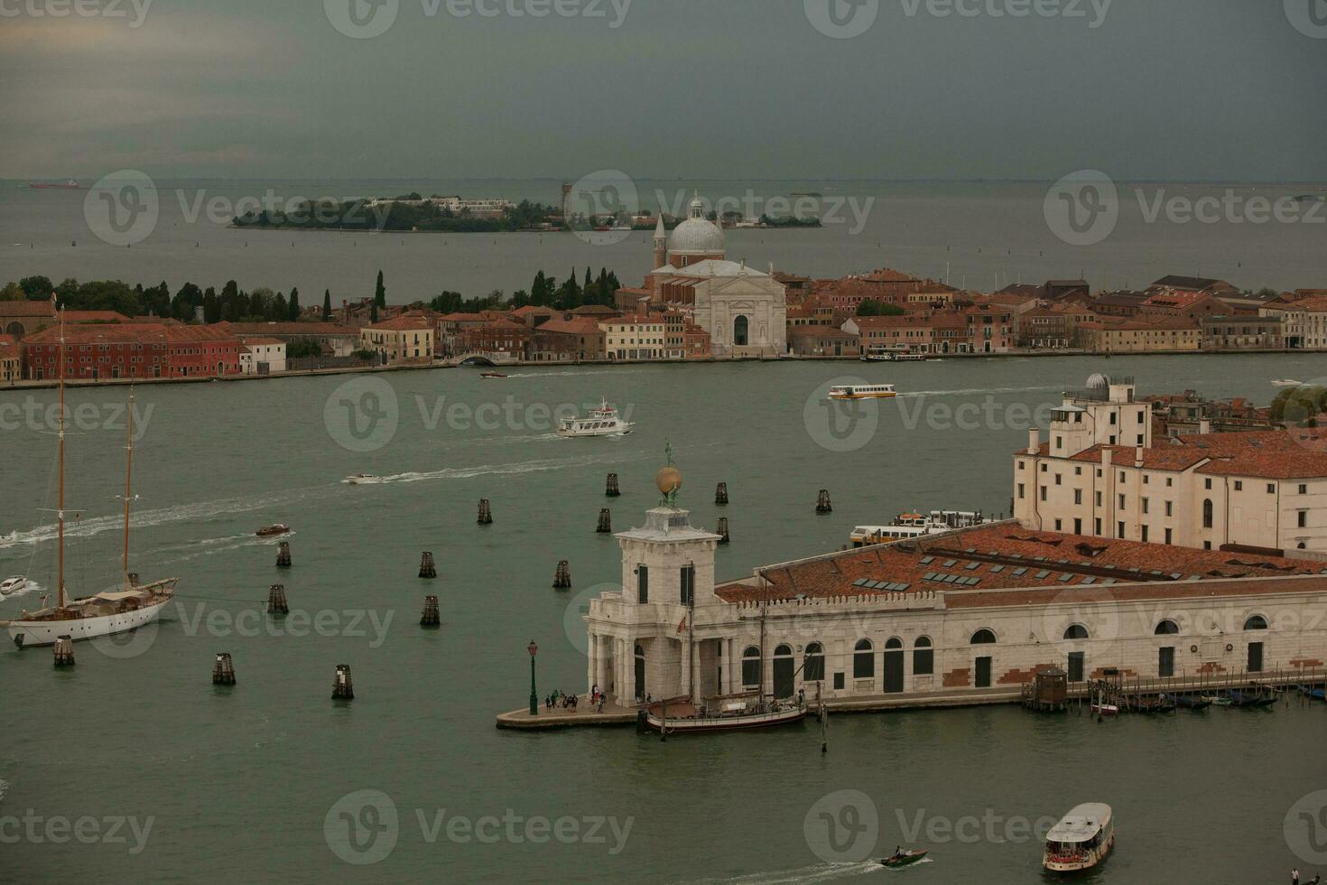 Venice, a bewitching city in Italy, full of history and medieval architecture. photo