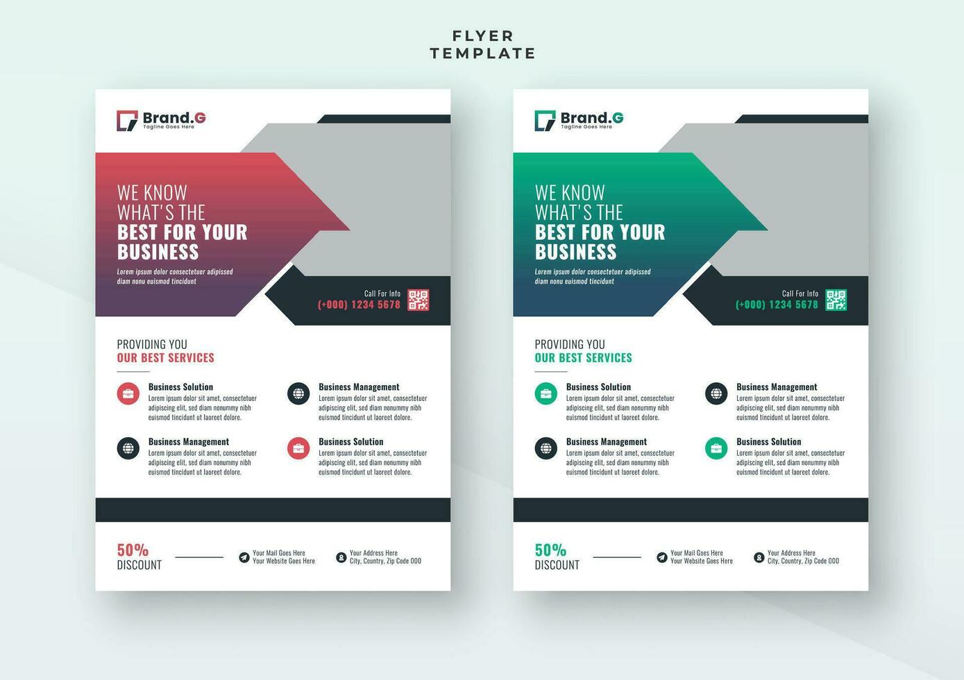 Modern business creative geometric shape brochure cover pamphlet advertising flyer design vector