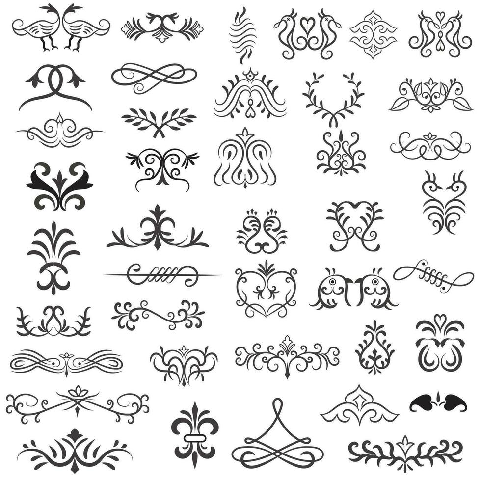 Vector graphic elements for design vector elements