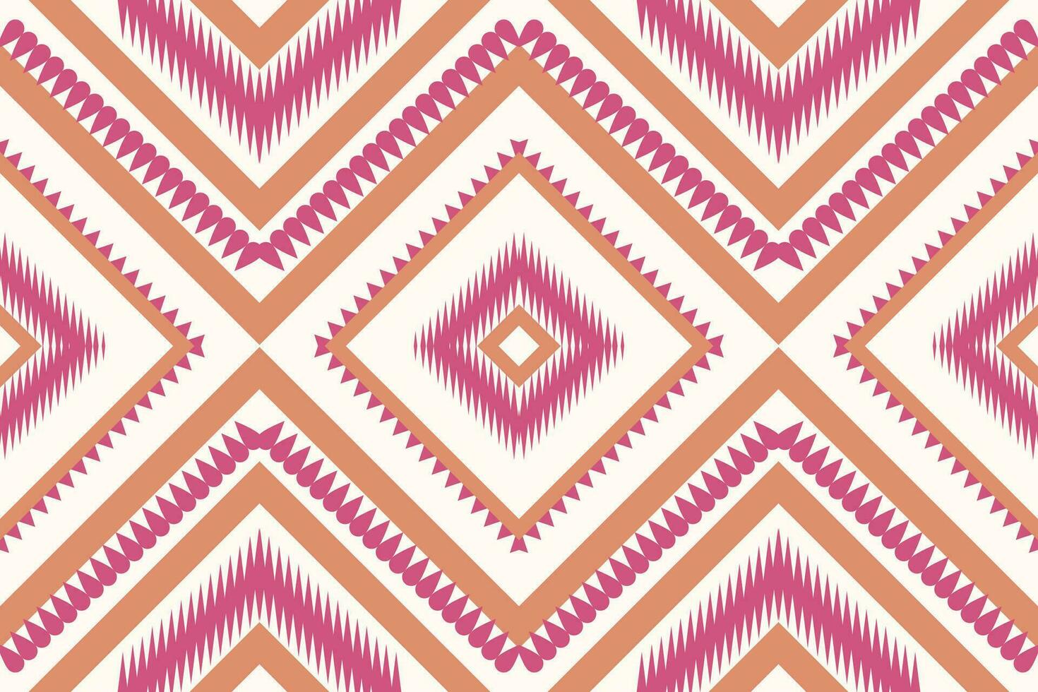 Classic traditional fabric pattern, sweet color vector