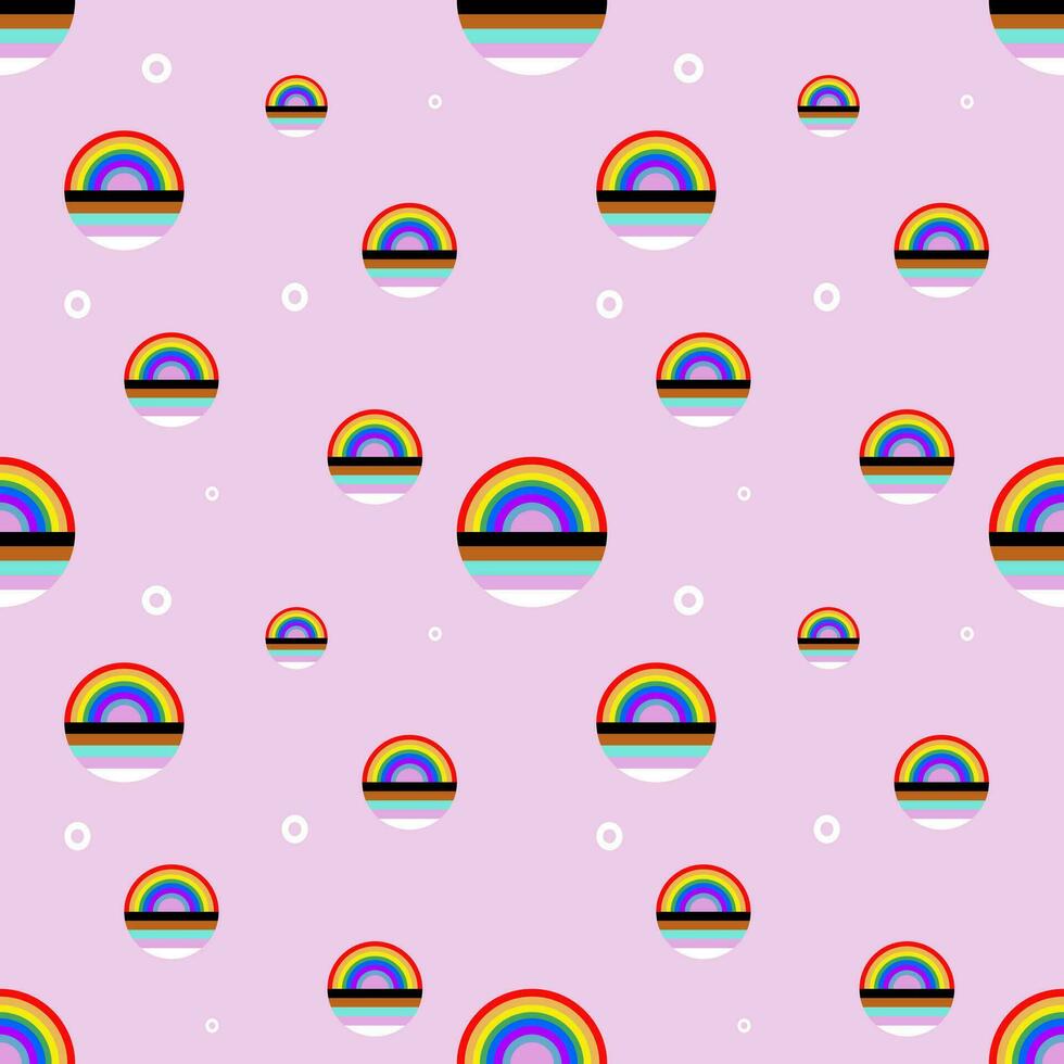 lgbtq plus ball background vector