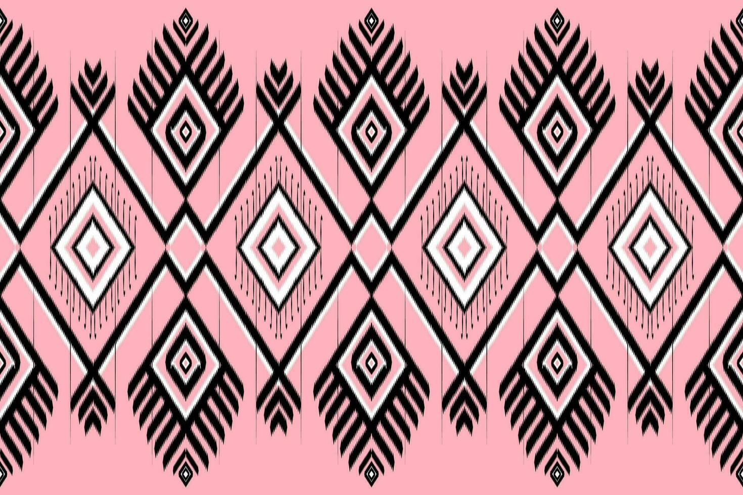 Black and pink fabric pattern vector