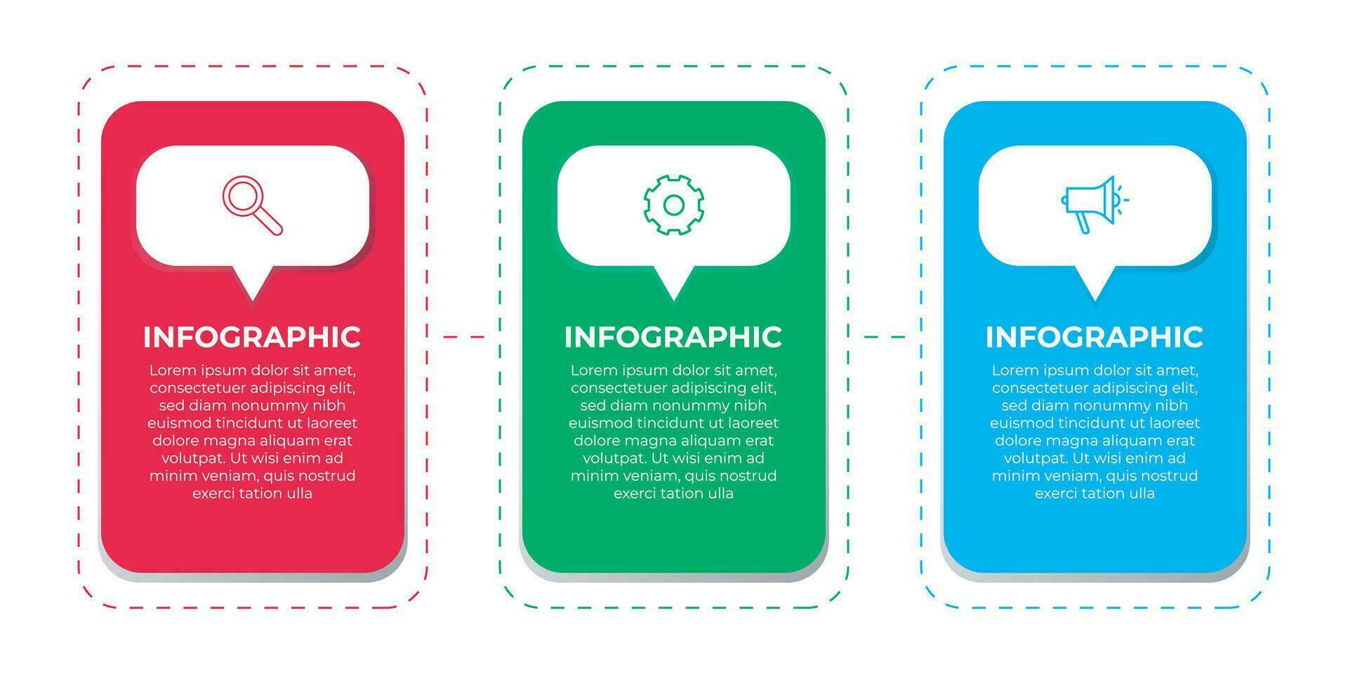 Minimal, Simple and Creative Business Infographics Template for Business Presentation. vector