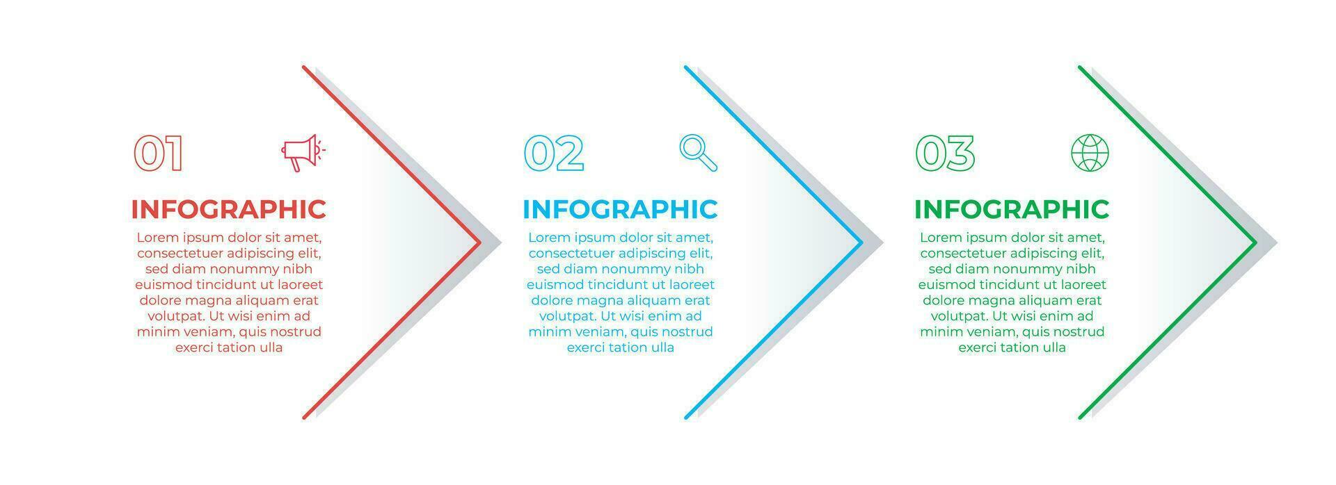 Minimal, Simple and Creative Business Infographics Template for Business Presentation. vector