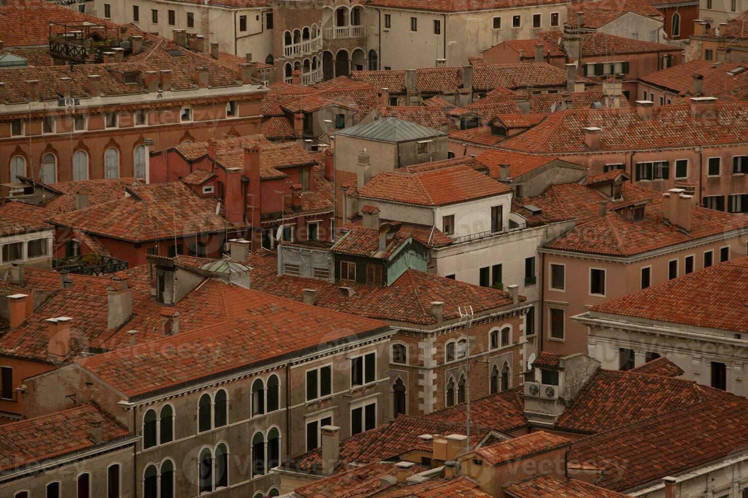 Venice, a bewitching city in Italy, full of history and medieval architecture. photo