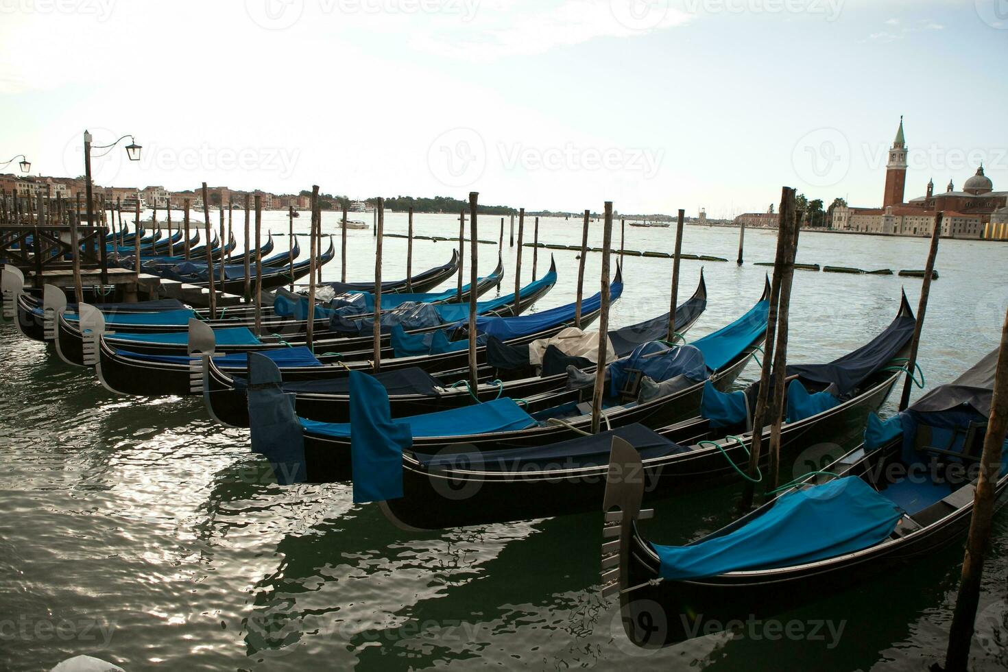 Venice, a bewitching city in Italy, full of history and medieval architecture. photo
