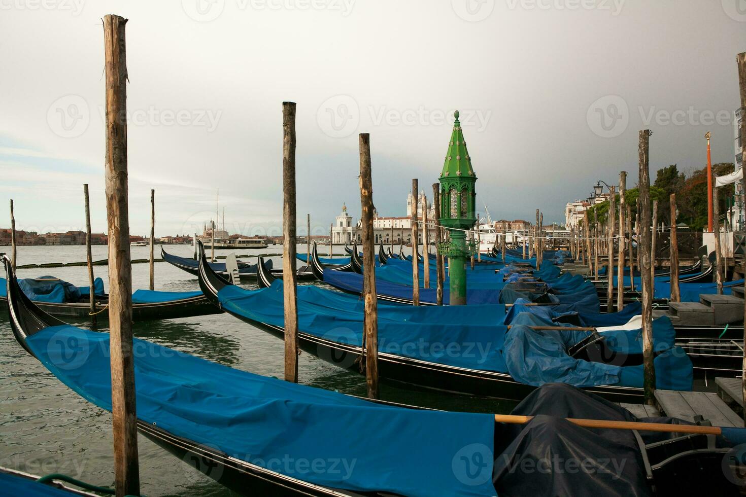 Venice, a bewitching city in Italy, full of history and medieval architecture. photo