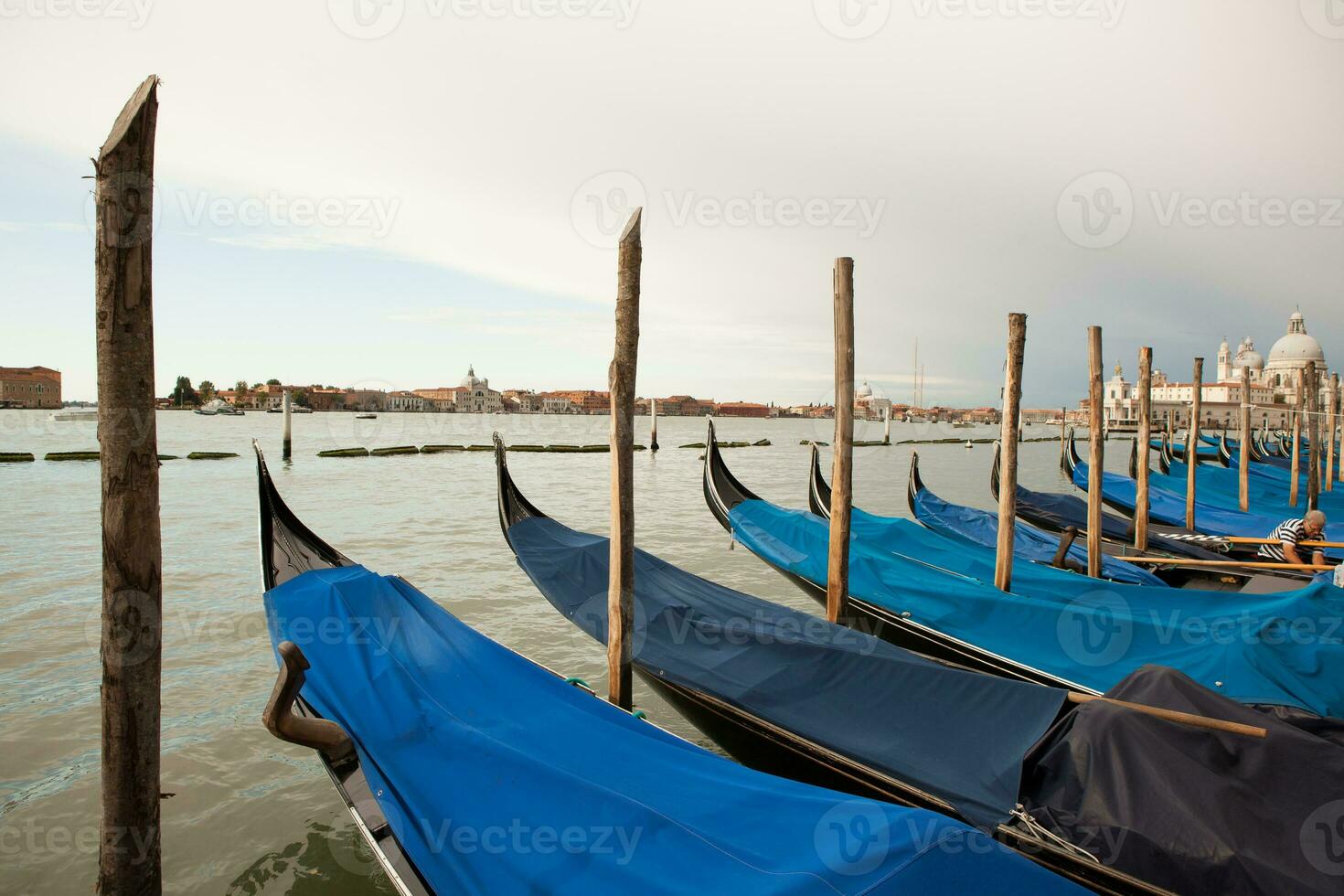 Venice, a bewitching city in Italy, full of history and medieval architecture. photo