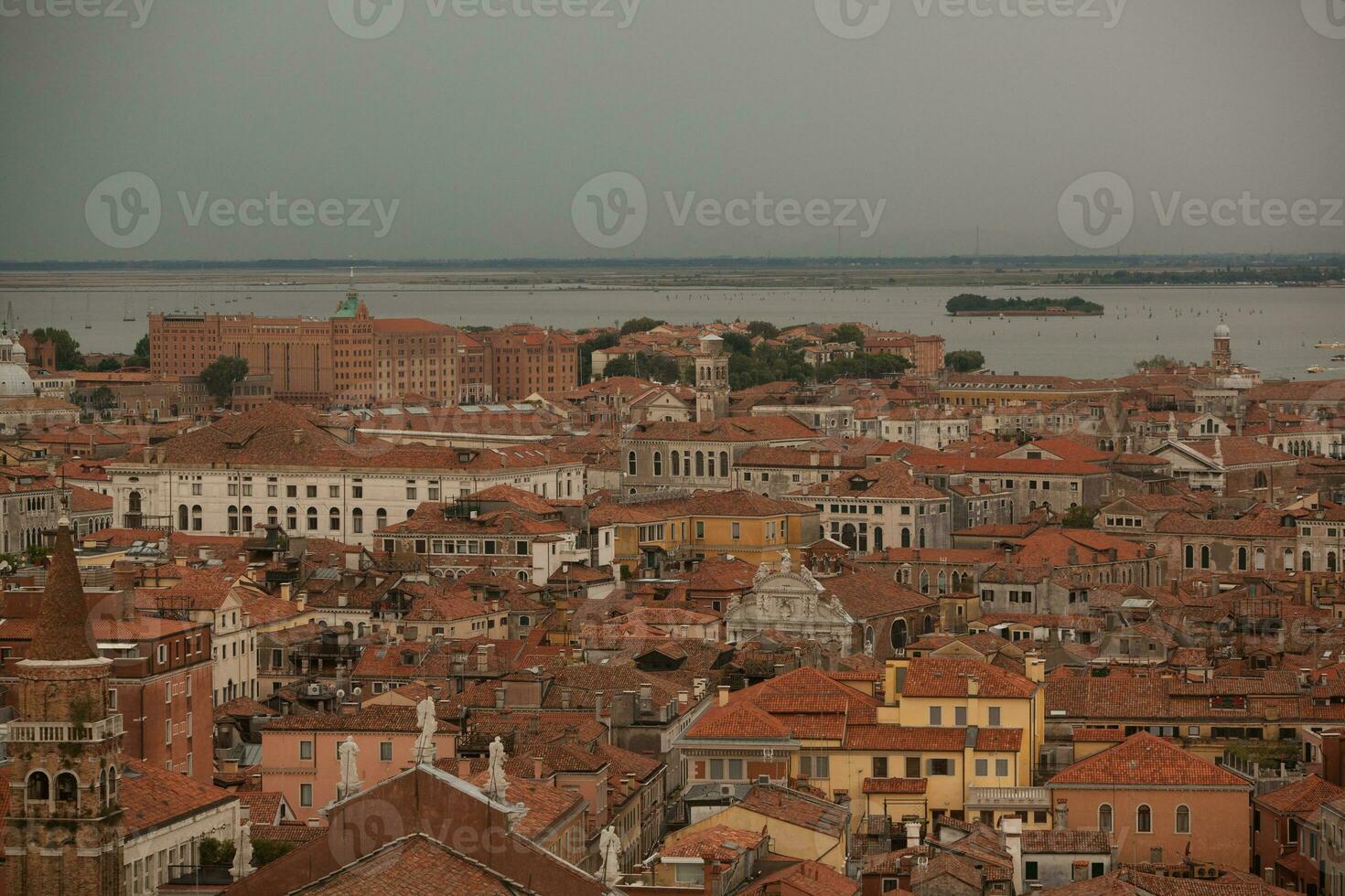 Venice, a bewitching city in Italy, full of history and medieval architecture. photo