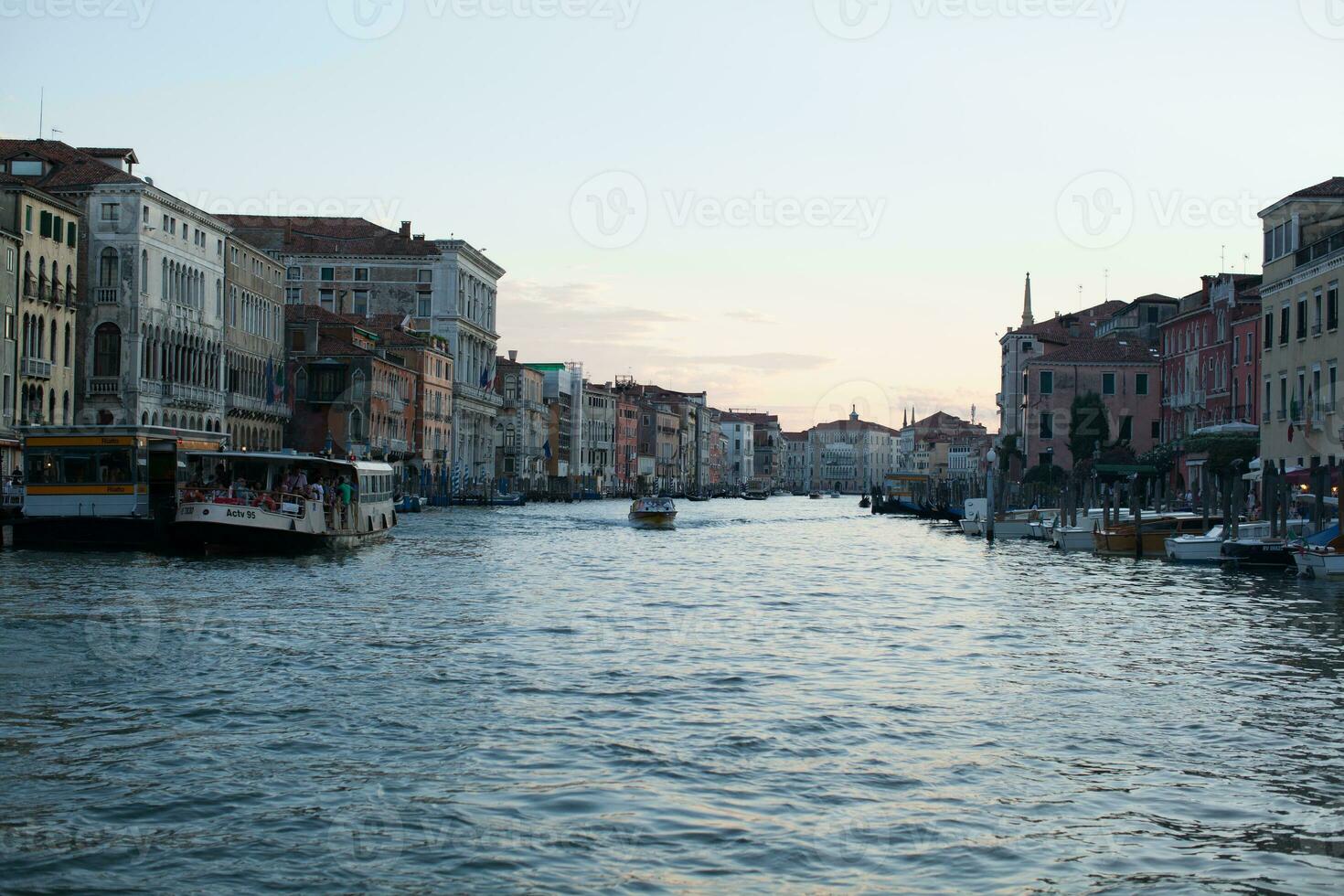 Venice, a bewitching city in Italy, full of history and medieval architecture. photo