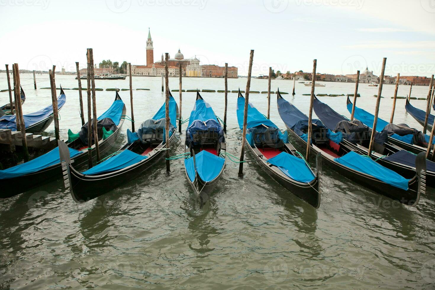 Venice, a bewitching city in Italy, full of history and medieval architecture. photo