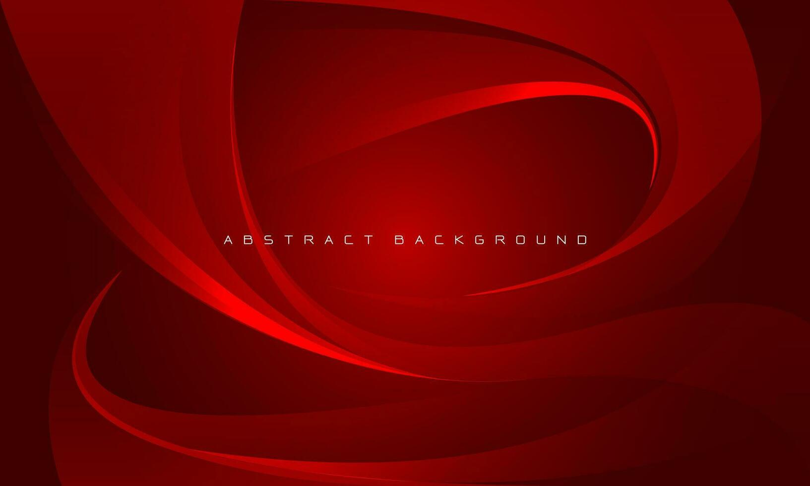 Abstract red curve futuristic with blank space design modern creative background vector