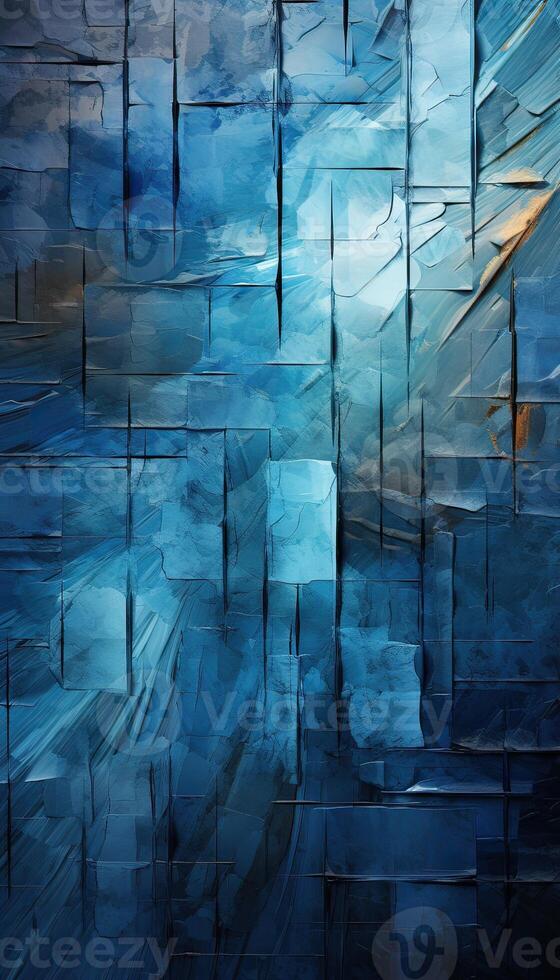 illustration of dark monochrome liken blue, texture, abstract, psychedelic, vibrant background photo
