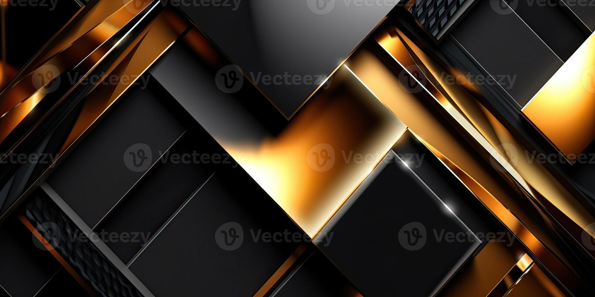 Generative AI illustration of abstract luxury background design. Digital illustration, 3D style. photo