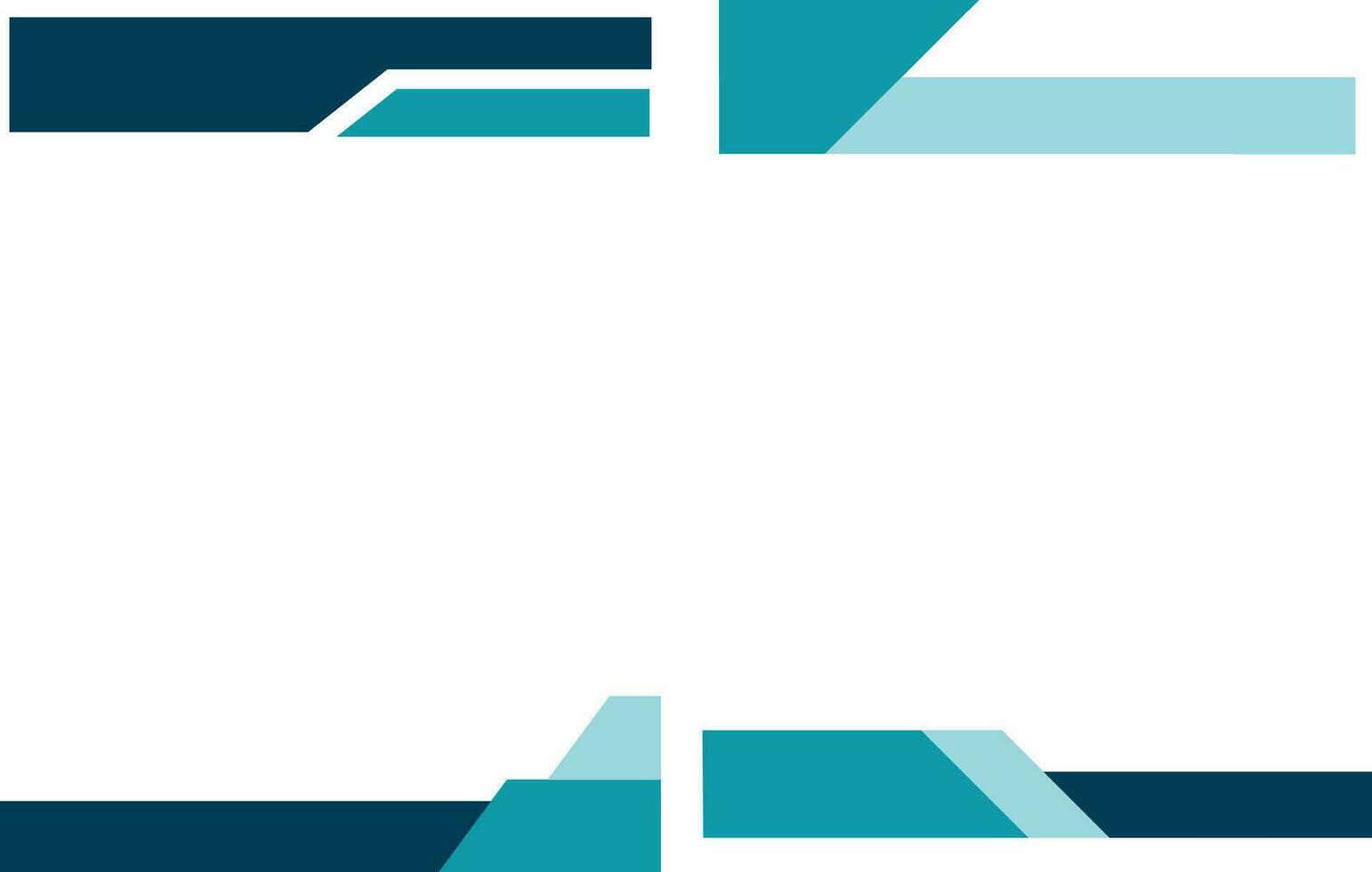 Footer For Letterhead. Abstract geometric background can used for letterhead, header, footer, layout, letterhead. Vector illustration