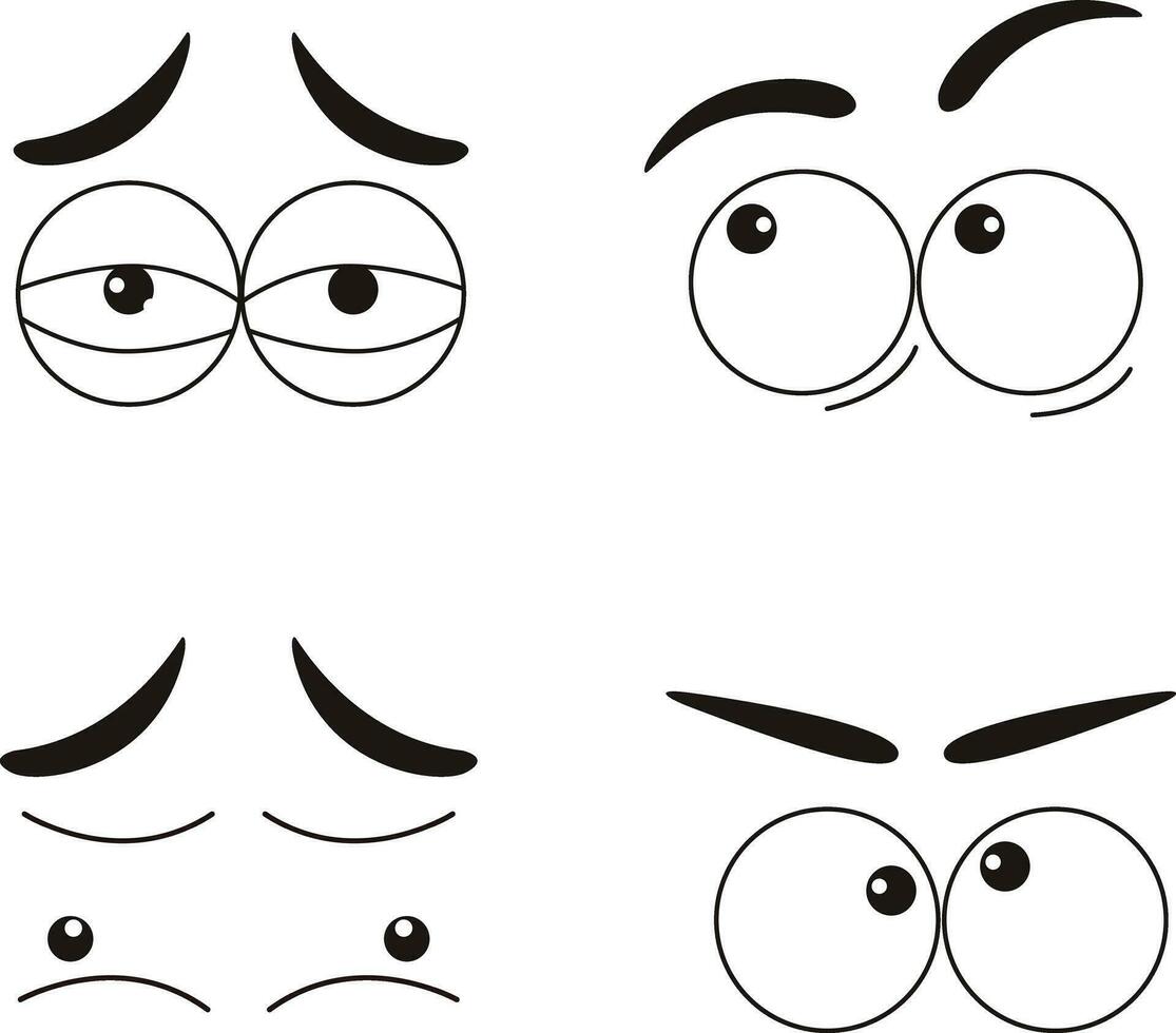 Pop Art Eyes element. For design decoration. Vector illustration.