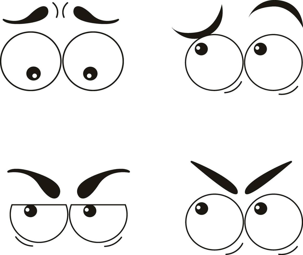 Pop Art Eyes element. For design decoration. Vector illustration.