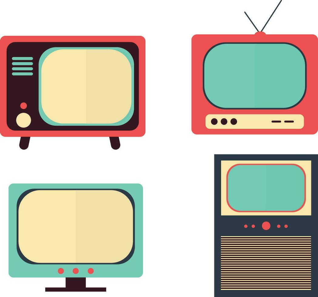 Retro Television Digital. Communication system progress, evolution of