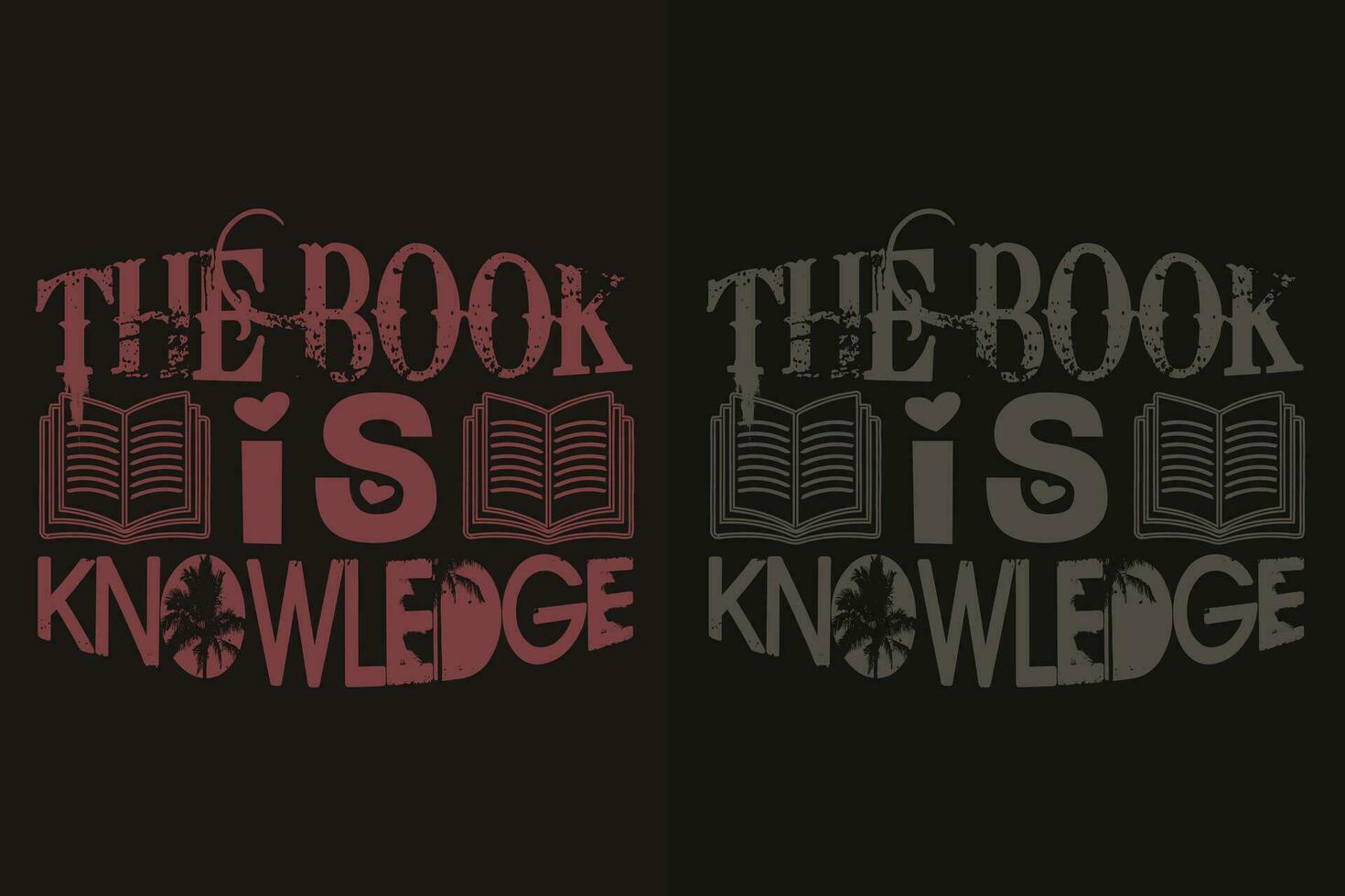 The Book Is Knowledge, Book Lover Shirt, Literary Shirt, Bookish Shirt, Reading Book, Librarian Shirt, Book Reader Shirt, Inspirational shirt, Gift For Librarian, Gift For Book Lover vector