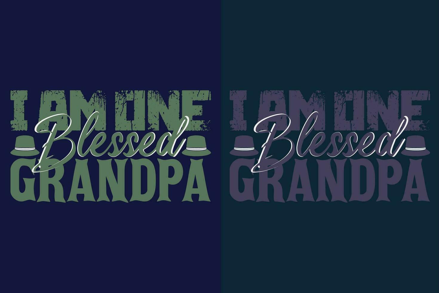 I Am One Blessed Grandpa, Grandad T-Shirt, Gifts Grandpa, Cool Grandpa Shirt, Grandfather Shirt, Gift For Grandfather, T-Shirt For Best Grandfather Ever vector