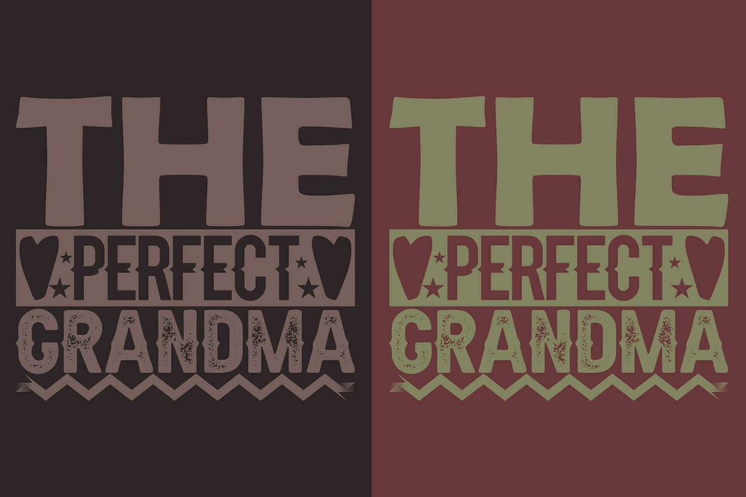 The Perfect Grandma, Grandpa Shirt, Gift For Grandma, Best Grandma, Grandma Heart Shirt, Custom Grandma, Promoted To Grandma, New Grandma Shirt, Blessed Mama Shirt vector