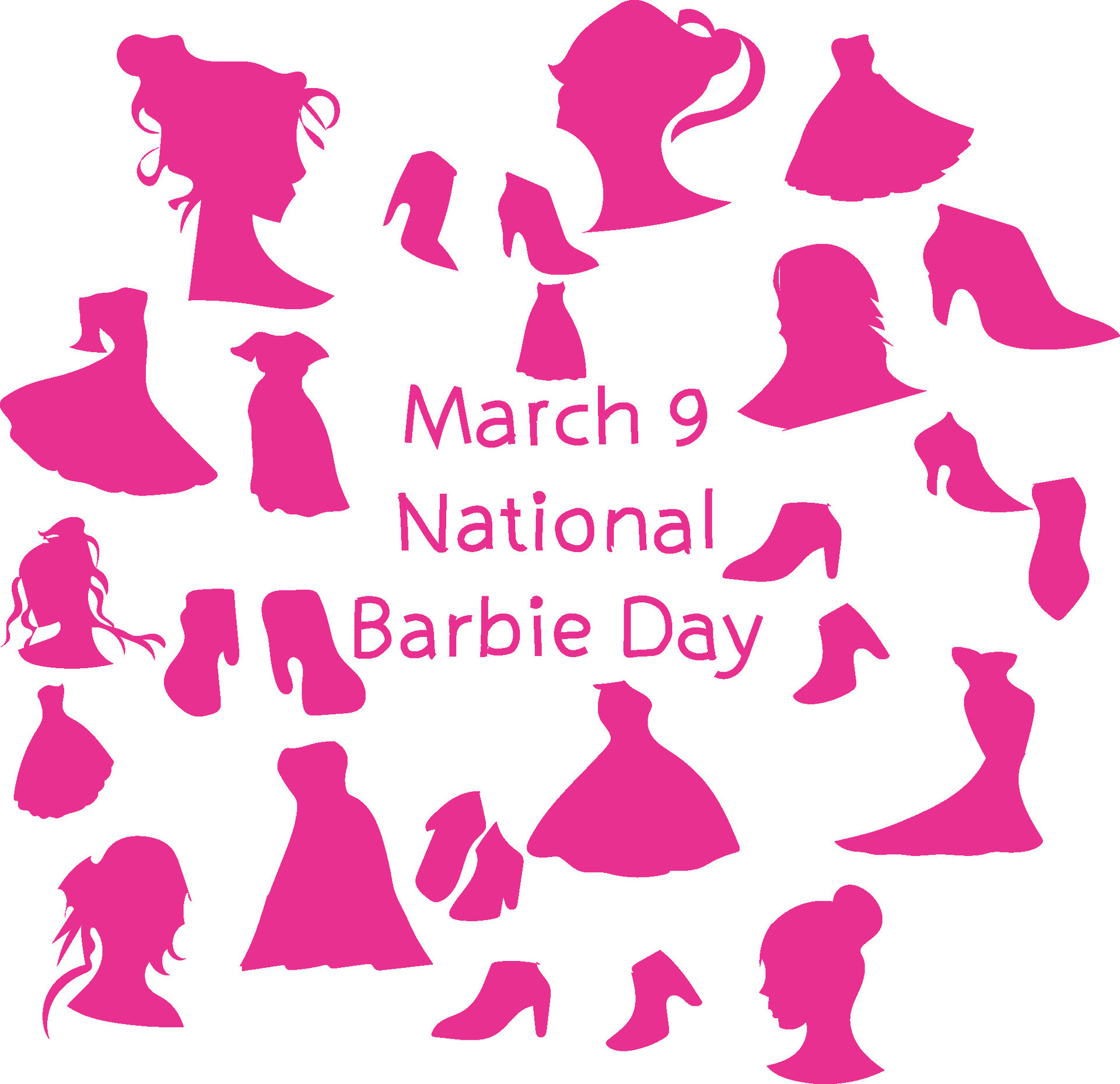 National Barbie Day Vector illustration. 26276481 Vector Art at Vecteezy