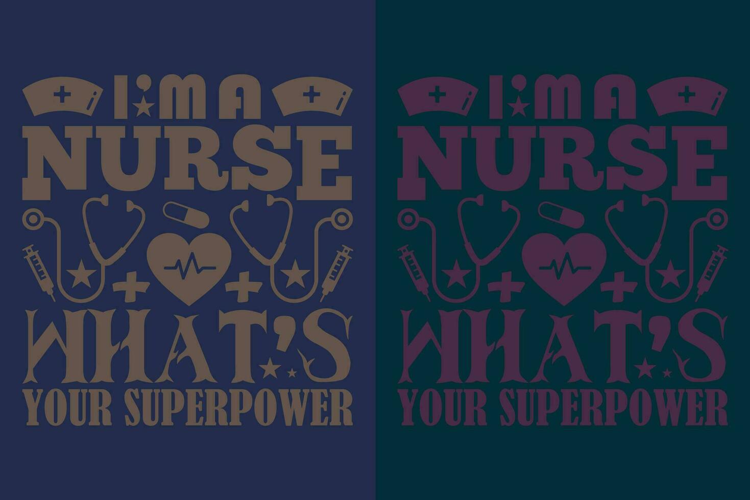 Im A Good Nurse I Just Cuss A Lot Shirts I Am A Nurse Whats Your Super  Power Nurse Shirt Nursing Shirt Essential Nurse Nurse RN LVN (New Design)