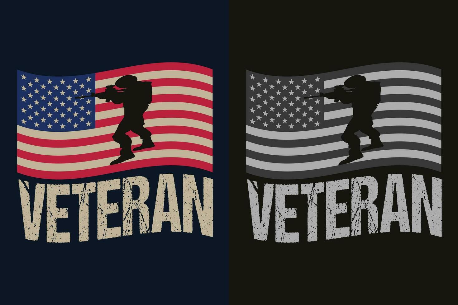 veterano, veterano amante camisa, militar camisa, 4to de julio, Ejército veterano bandera camisetas, veterano Estados Unidos militar, veterano papá abuelo, monumento día regalo, nosotros veterano vector