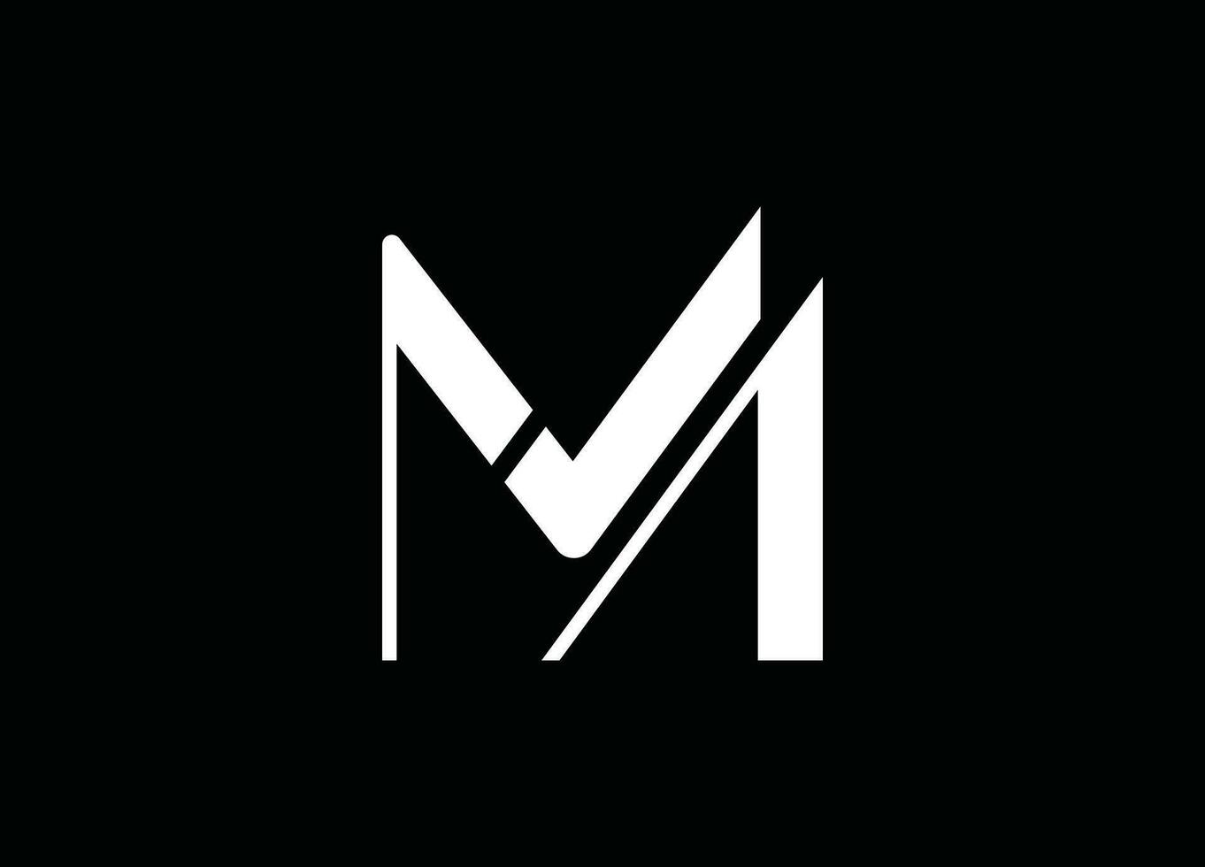 MA Letter logo design and company logo vector