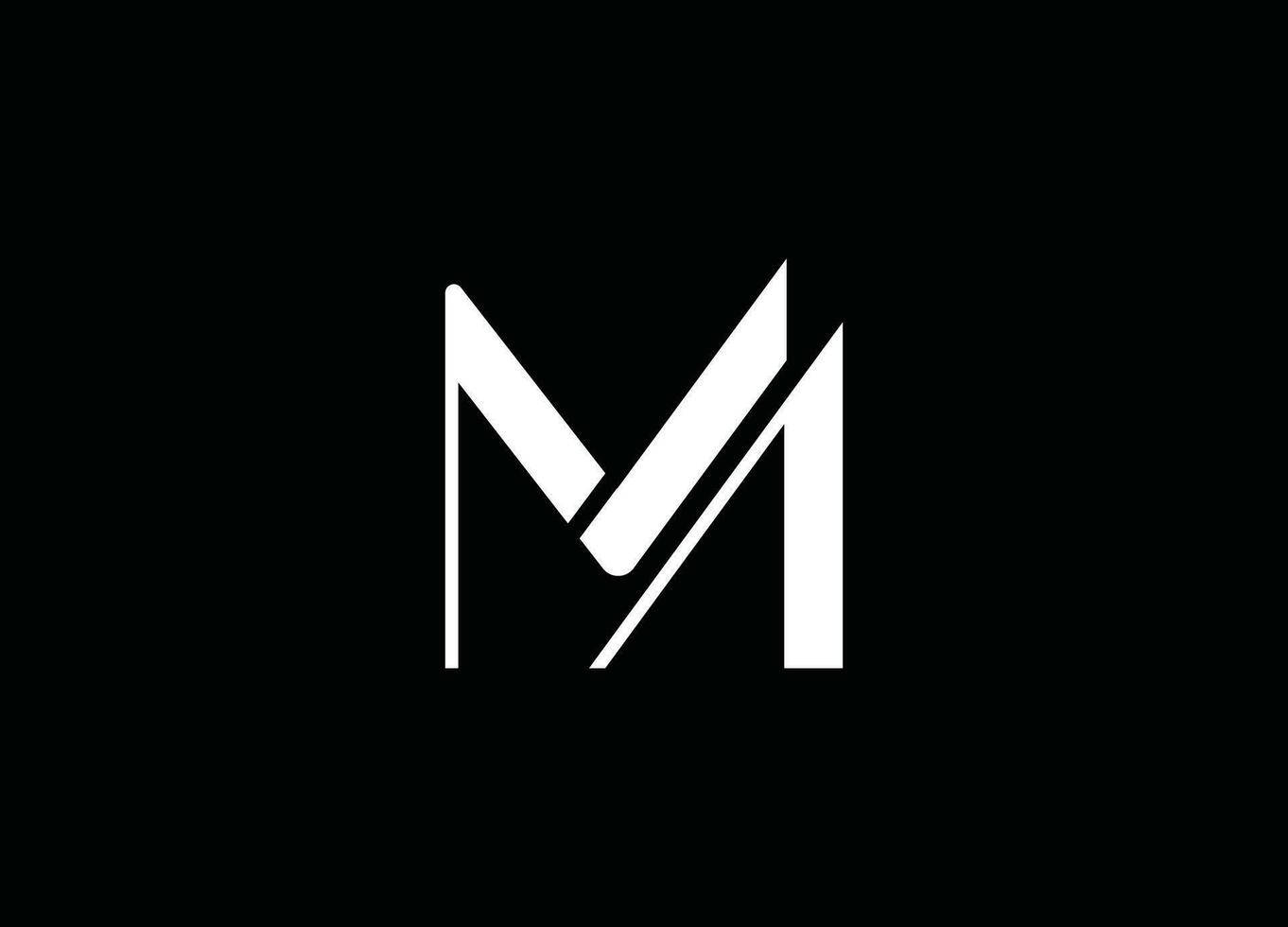 MA Letter logo design and company logo vector