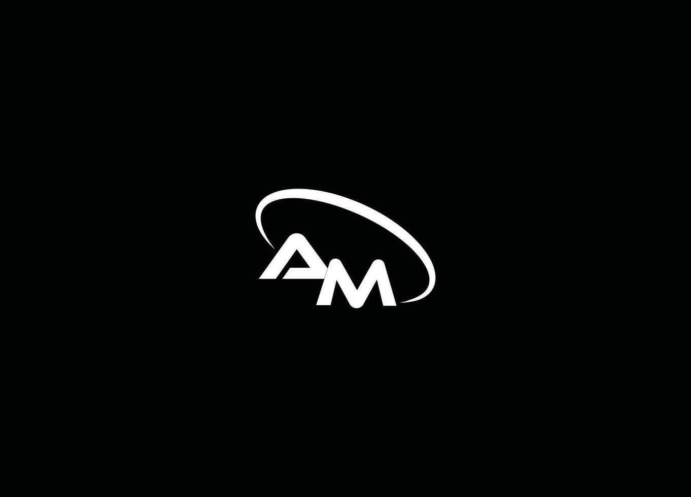 mamá logo diseño, a.m logo diseño ,compañía logo vector