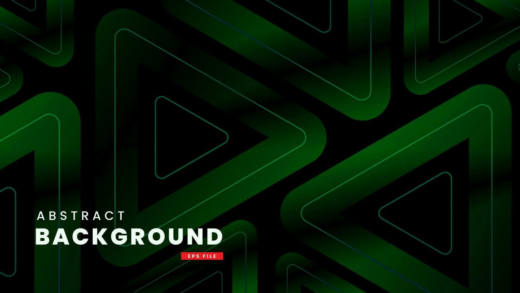 DARK GREEN GEOMETRIC BACKGROUND vector