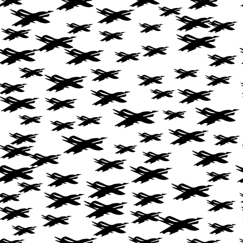 Seamless pattern with hand drawn cross symbols. Black sketch cross symbol on white background. Vector illustration