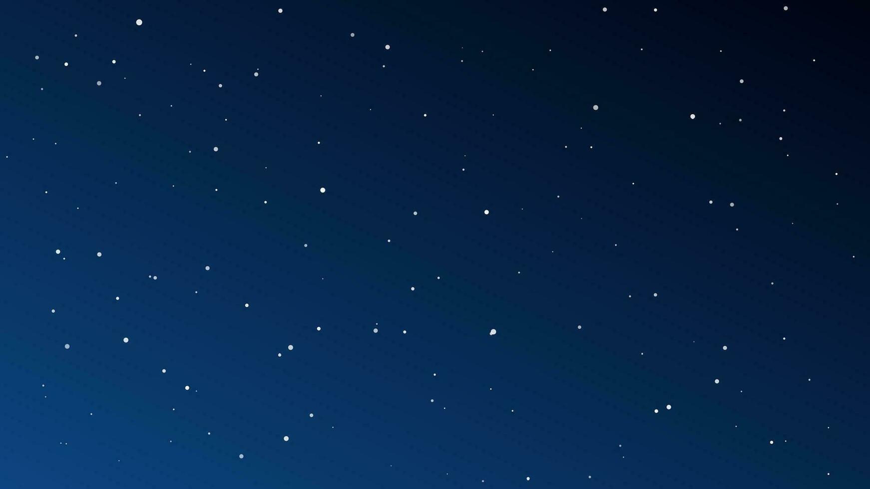 cielo nocturno con muchas estrellas. fondo de naturaleza abstracta con polvo de estrellas en el universo profundo. ilustración vectorial vector